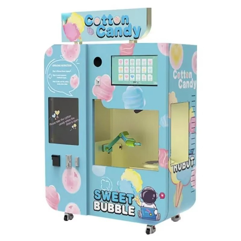 Mesin Penjual Permen Kapas Oto - Arcade Vending & Laundry ulasan dan harga