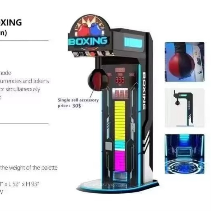 Mesin Tinju Penjualan Langsung - Arcade Vending & Laundry ulasan dan harga